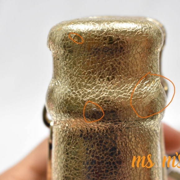 NWOT Kate Spade Spotlight Champagne Bottle Clutch - Picture 8 of 8